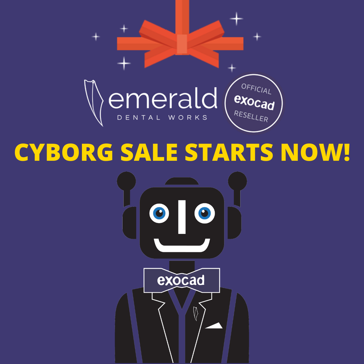 Cyborg Sale of Exocad Exclusively from Emerald Dental Works